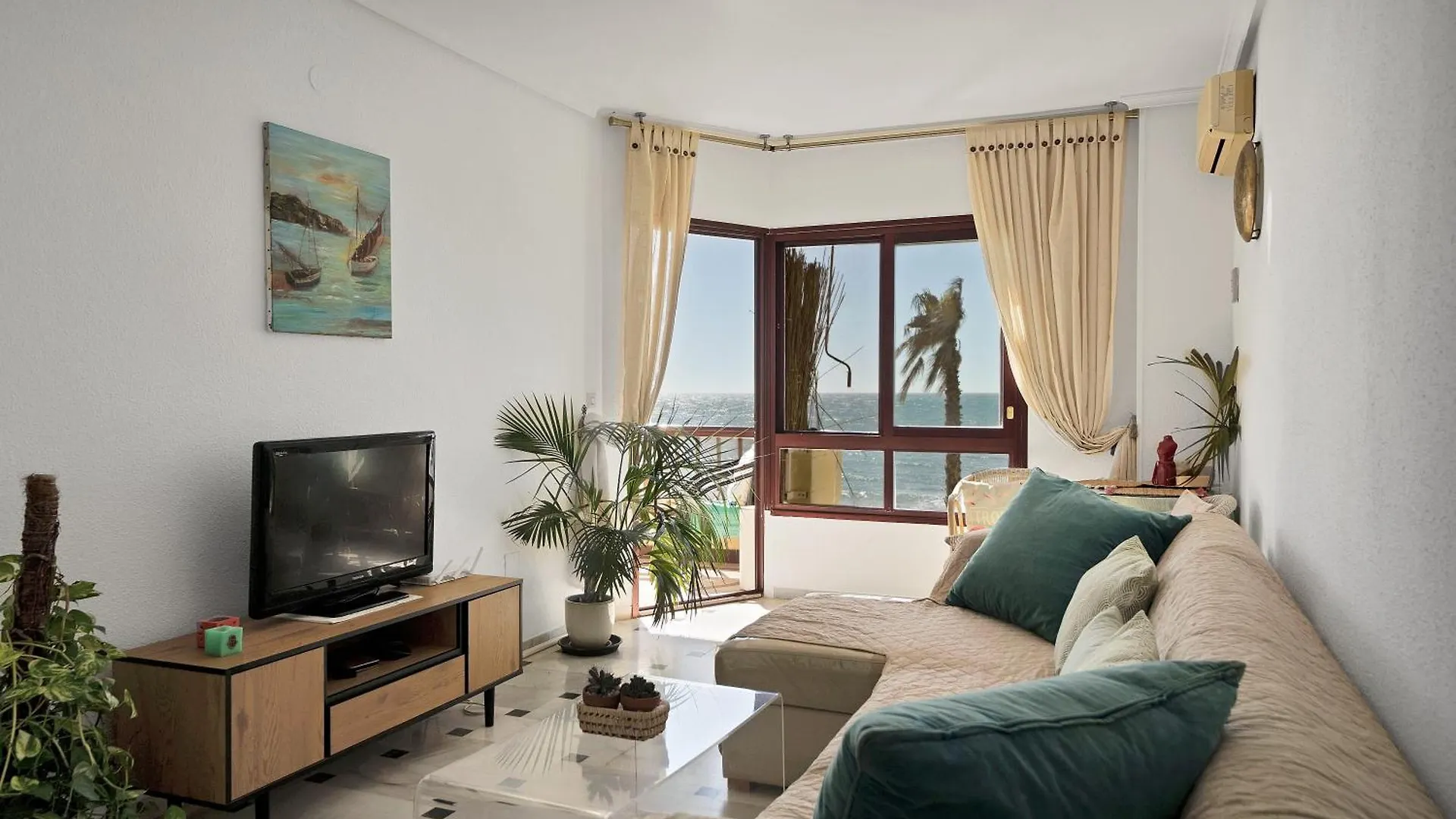 דירה Sitio de Calahonda Casa Mar Apartamento Front Beach Con Wifi, Piscina, Padel Y Tenis - Lubina Del Sol