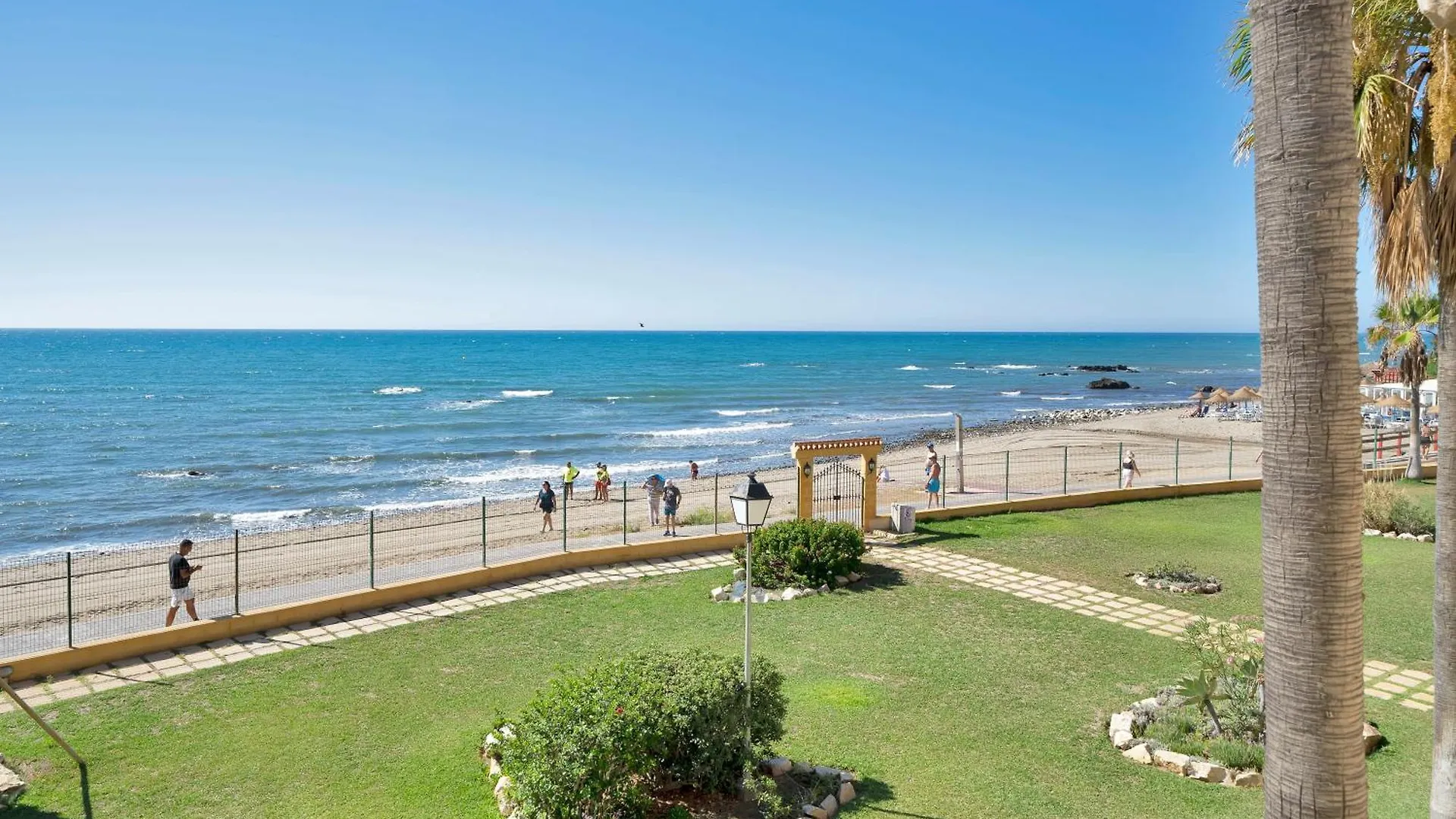 Sitio de Calahonda Casa Mar Apartamento Front Beach Con Wifi, Piscina, Padel Y Tenis - Lubina Del Sol דירה