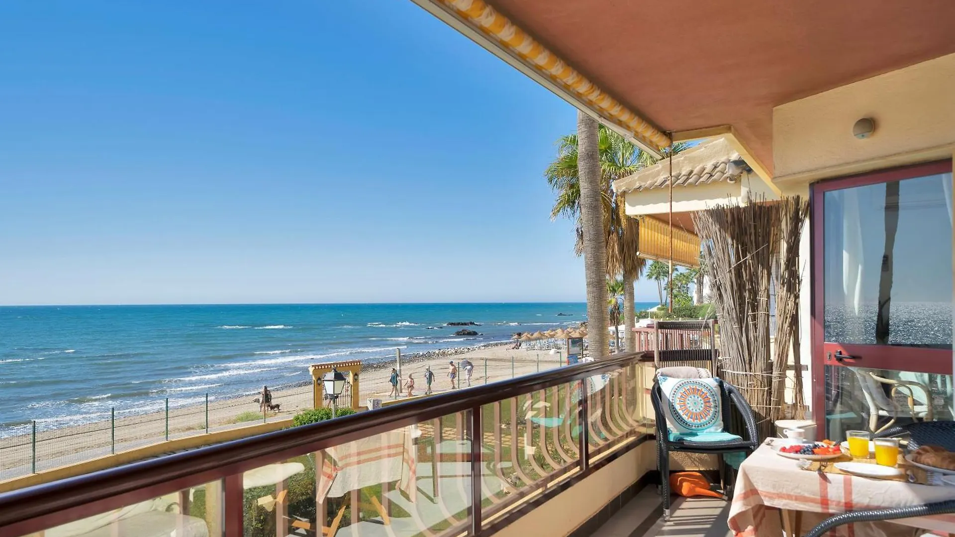 דירה Sitio de Calahonda Casa Mar Apartamento Front Beach Con Wifi, Piscina, Padel Y Tenis - Lubina Del Sol ספרד