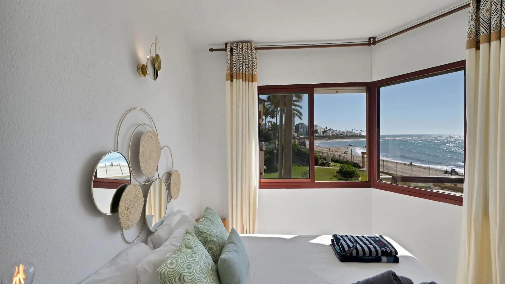 Sitio de Calahonda Casa Mar Apartamento Front Beach Con Wifi, Piscina, Padel Y Tenis - Lubina Del Sol דירה