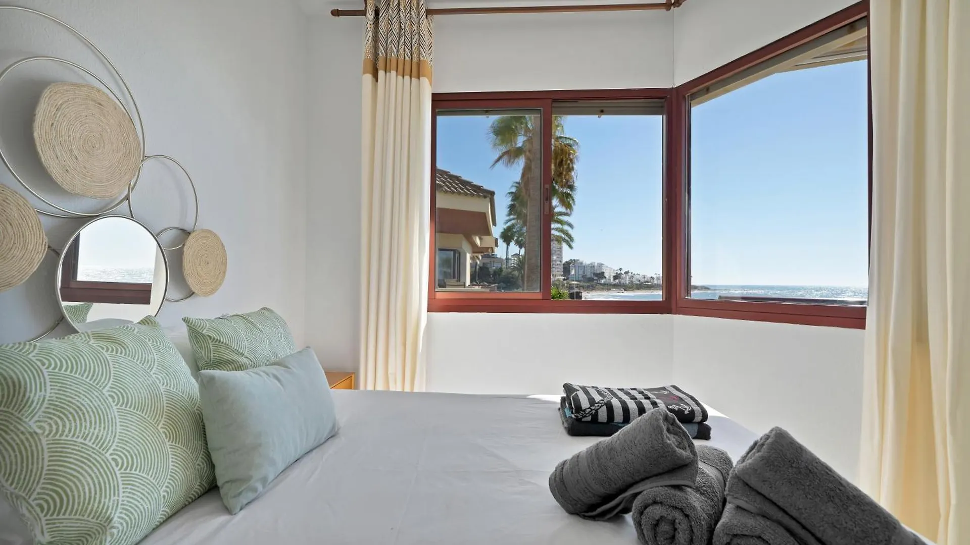דירה Sitio de Calahonda Casa Mar Apartamento Front Beach Con Wifi, Piscina, Padel Y Tenis - Lubina Del Sol ספרד