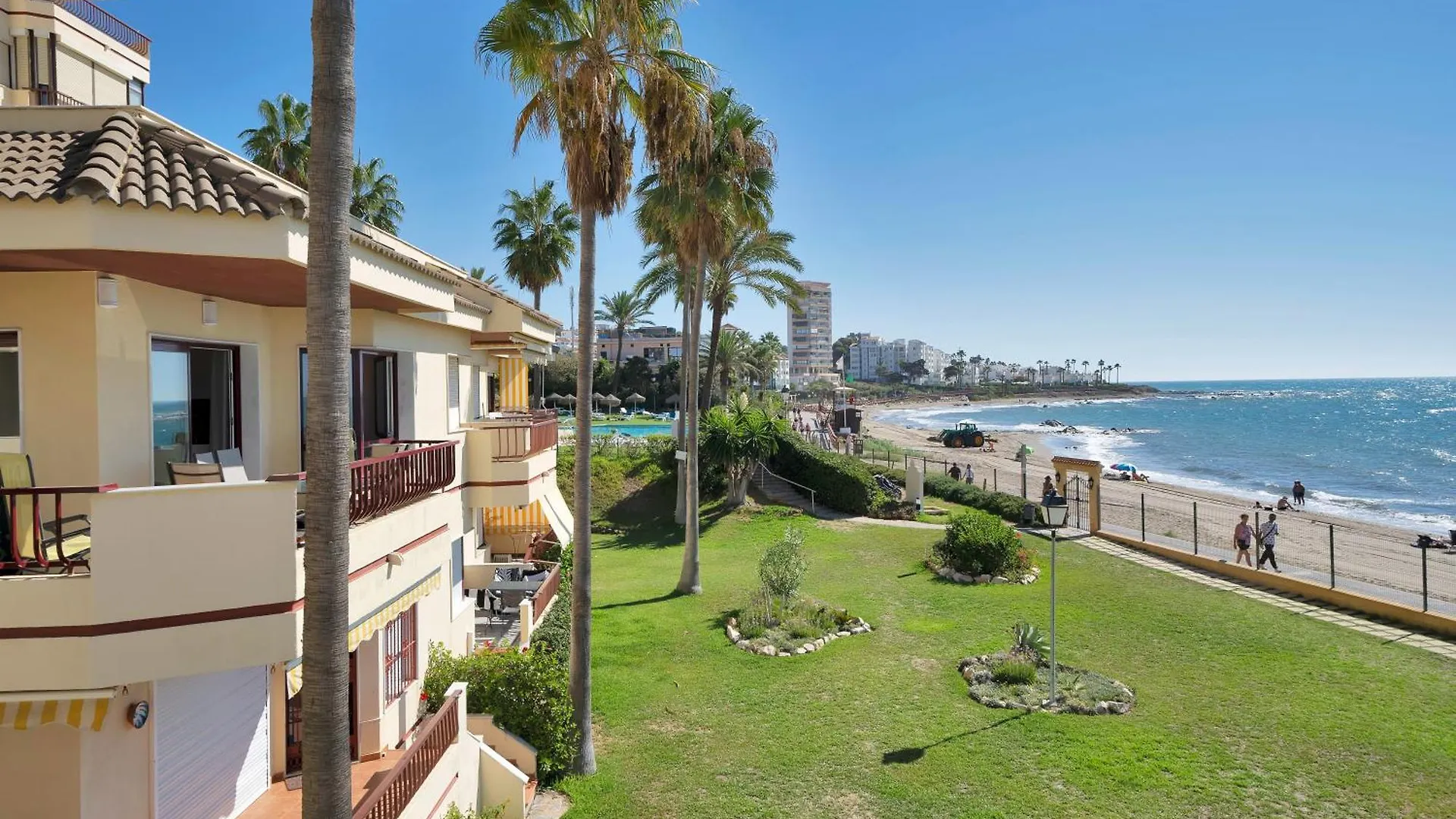 Casa Mar Apartamento Front Beach Con Wifi, Piscina, Padel Y Tenis - Lubina Del Sol Sitio de Calahonda 0*,  Spain