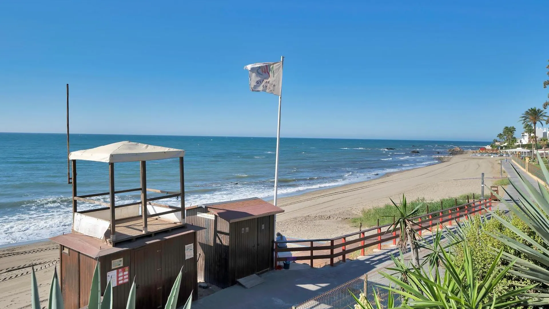 Casa Mar Apartamento Front Beach Con Wifi, Piscina, Padel Y Tenis - Lubina Del Sol Sitio de Calahonda