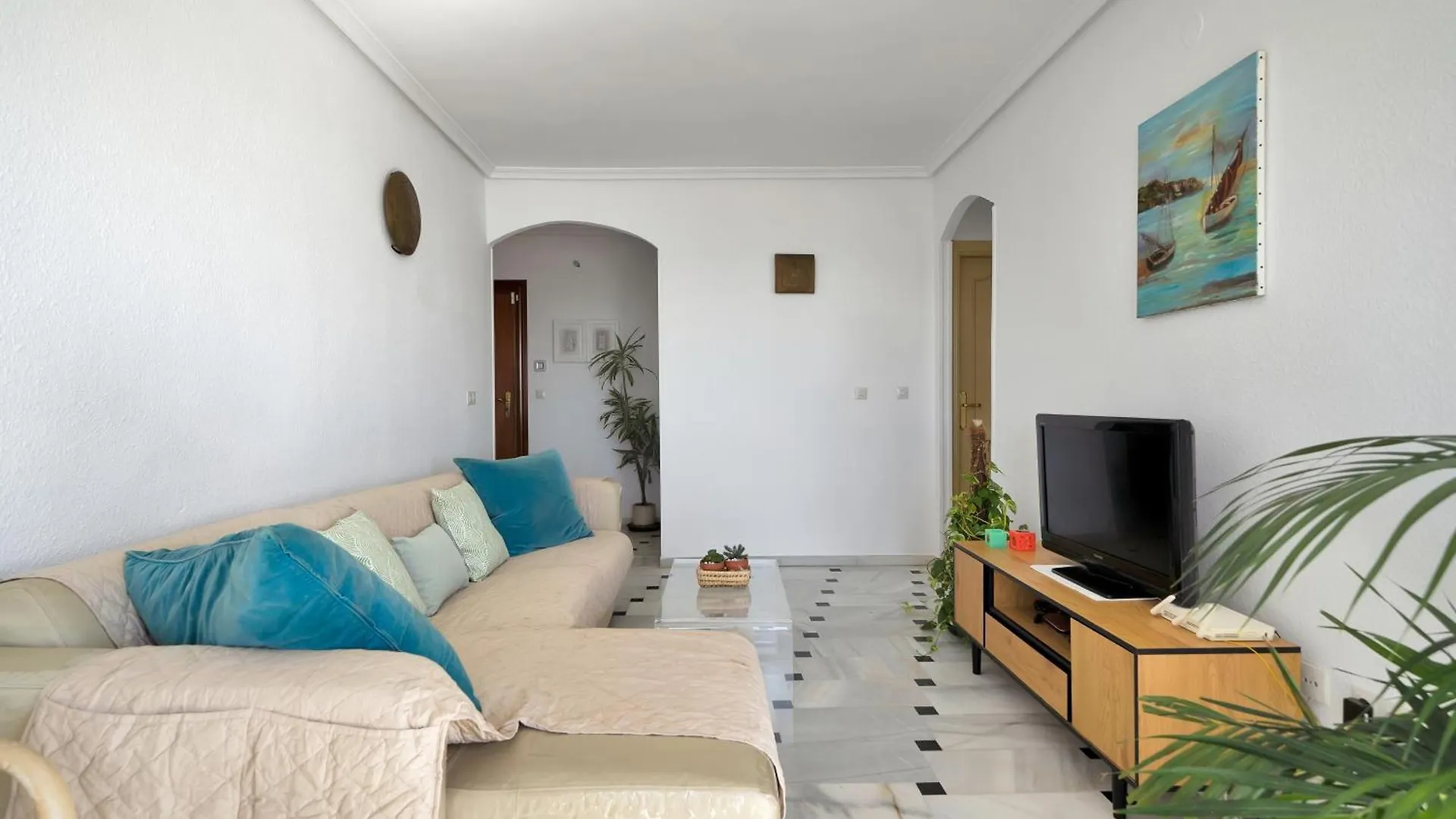 Casa Mar Apartamento Front Beach Con Wifi, Piscina, Padel Y Tenis - Lubina Del Sol Sitio de Calahonda