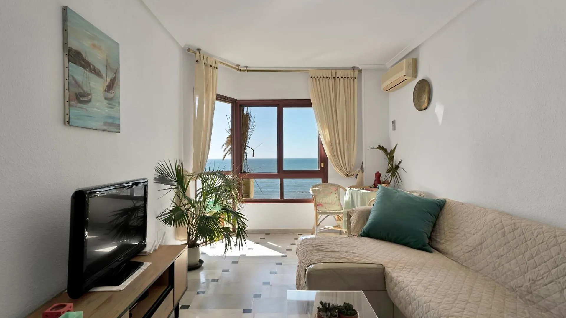 Casa Mar Apartamento Front Beach Con Wifi, Piscina, Padel Y Tenis - Lubina Del Sol Sitio de Calahonda